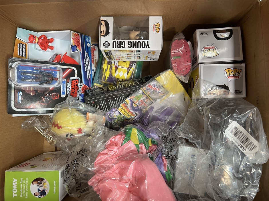 12 x Assorted Toy Products. NB: Photo as is. Some Not in Original Packaging
