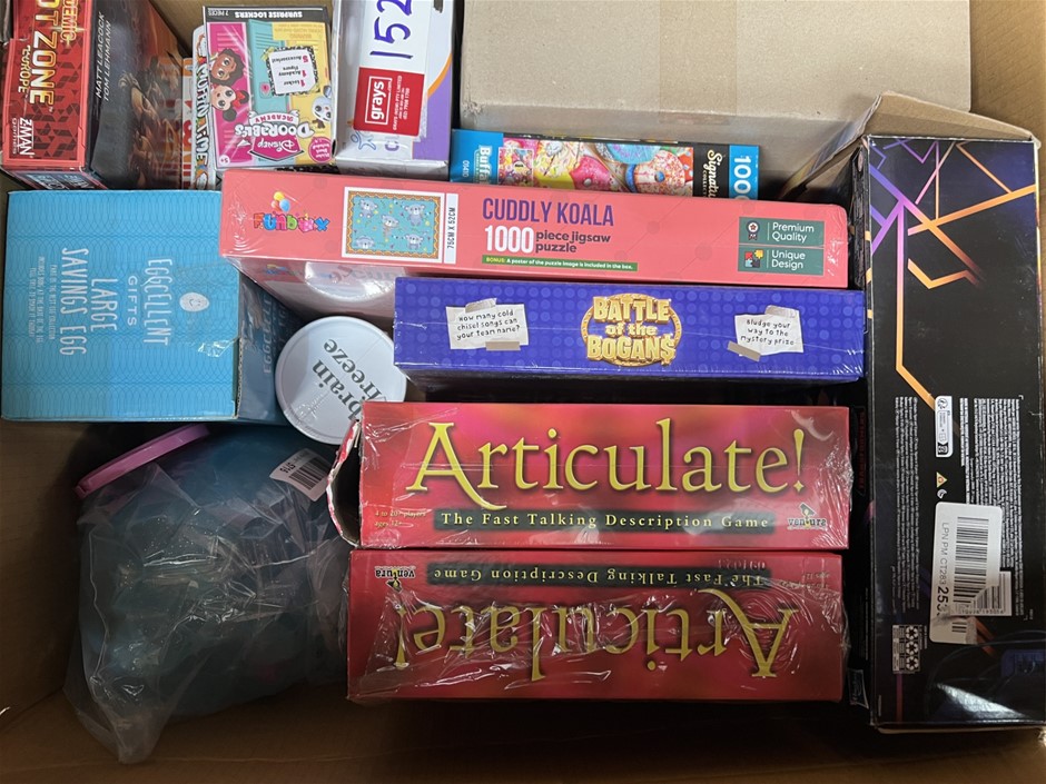 12 x Assorted Toy Products. NB: Photo as is. Some Not in Original Packaging