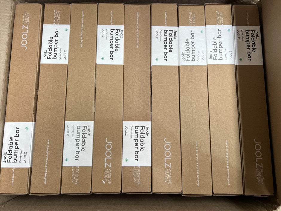 9 x JOOLZ Foldable Baby Bumper Bars.