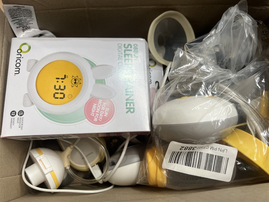 6 x Assorted baby Products. NB: Photo as is. Some Not in Original Packaging