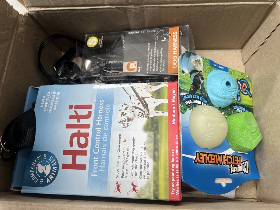 4 x Assorted Dog products. NB: Photo as is. Some Not in Original Packaging,