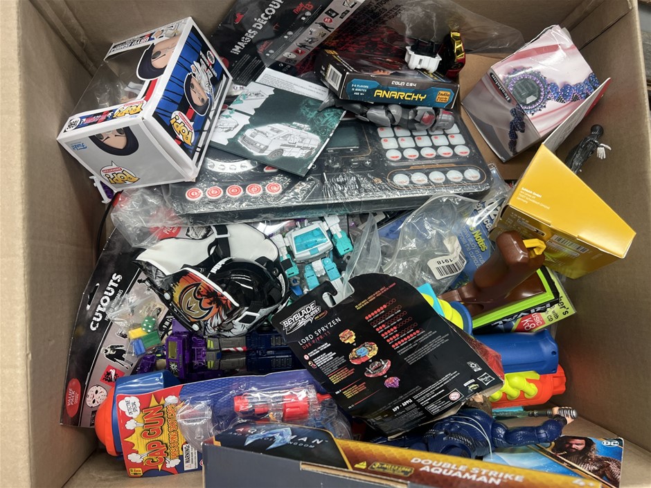 17 x Assorted Boys Toys. NB: Photo as is. Some Not in Original Packaging, S