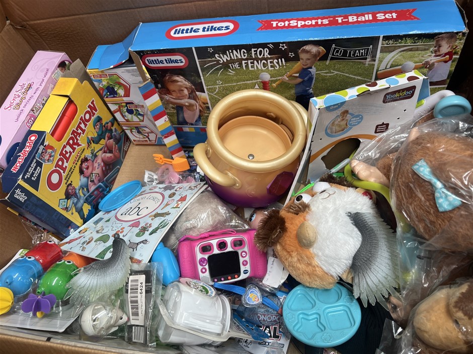 15 x Assorted Kids Toys. NB: Photo as is. Some Not in Original Packaging, S
