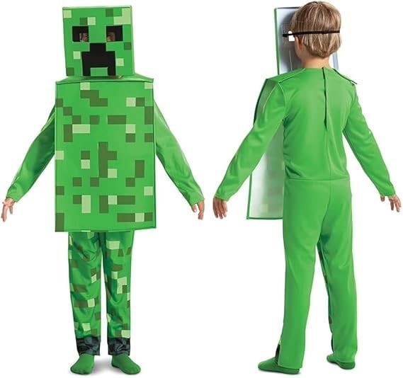 Disguise Jakks Pacific - Minecraft Costume - Creeper (128 cm), M (7-8)  Buy