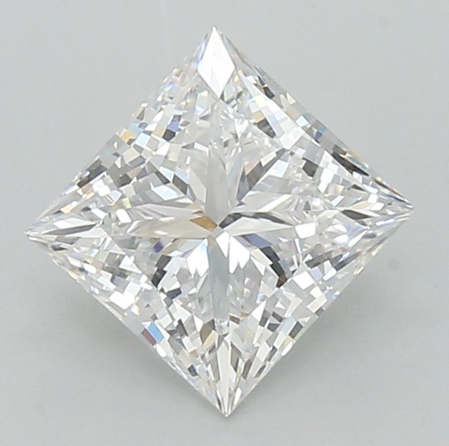 2.10 Carat Princess Cut Diamond D/VVS2