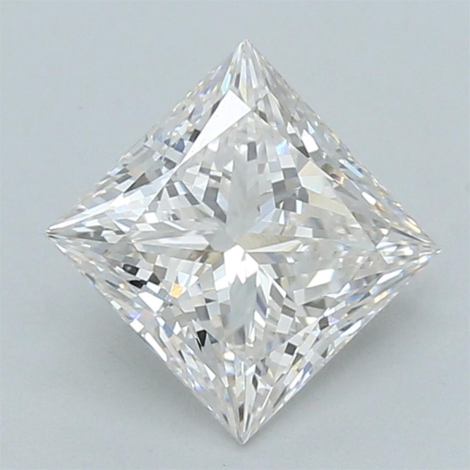 3.01 Carat Princess Cut Diamond F/VVS2