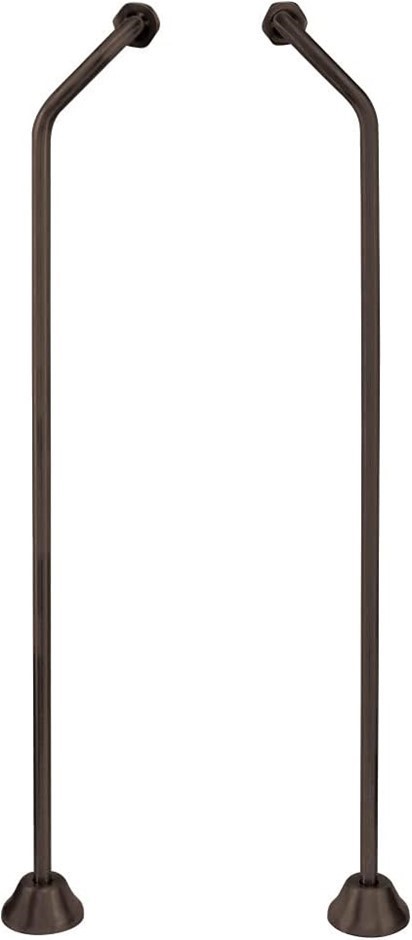 4 X KINGSTON BRASS CC475 Vintage Double Offset Bath Supply, 25", Oil Rubbed