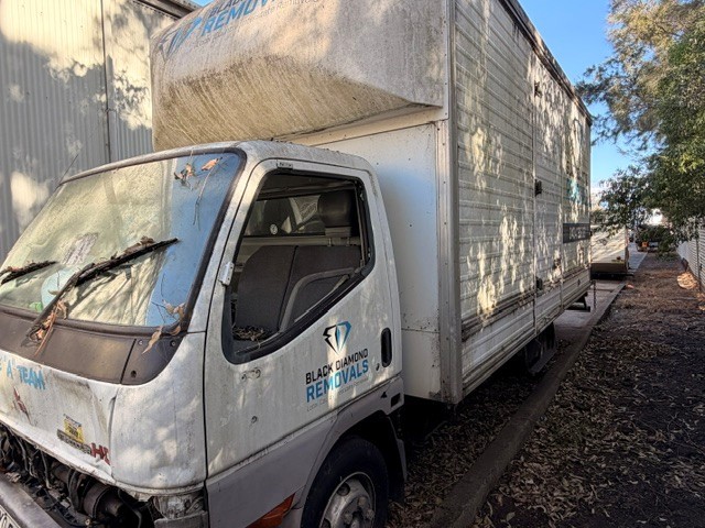 <p>2002 Mitsibushi FE Truck</p>