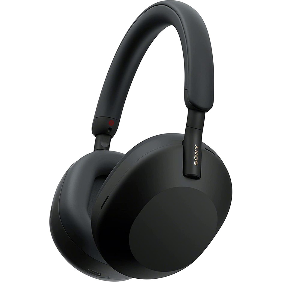 SONY WH-1000XM5 Wireless Noise Cancelling Headphones, 30hr Battery Life, Mu