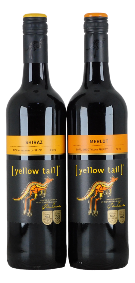 Yellow Tail Mixed Red Pack 2024 (12x 750mL), SEA.