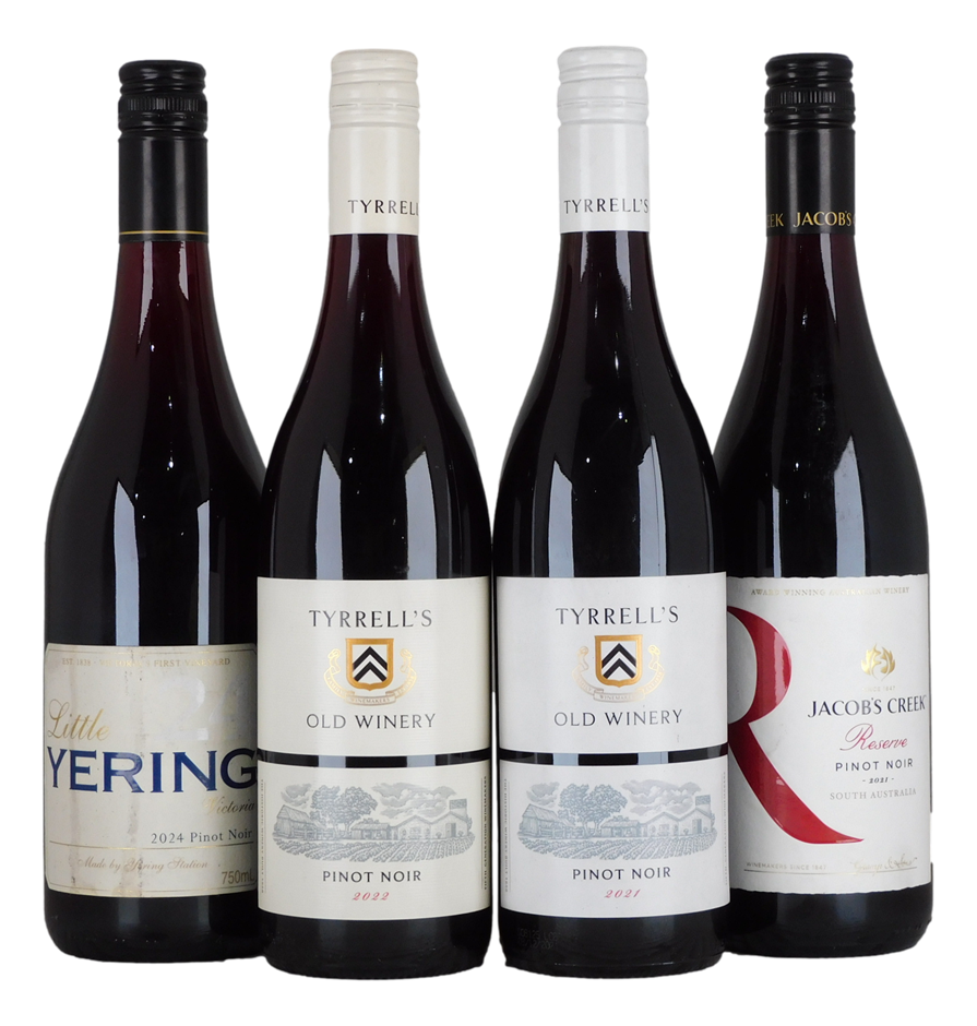 Mixed Pinot Noir Pack (12x 750mL). Multi Region.