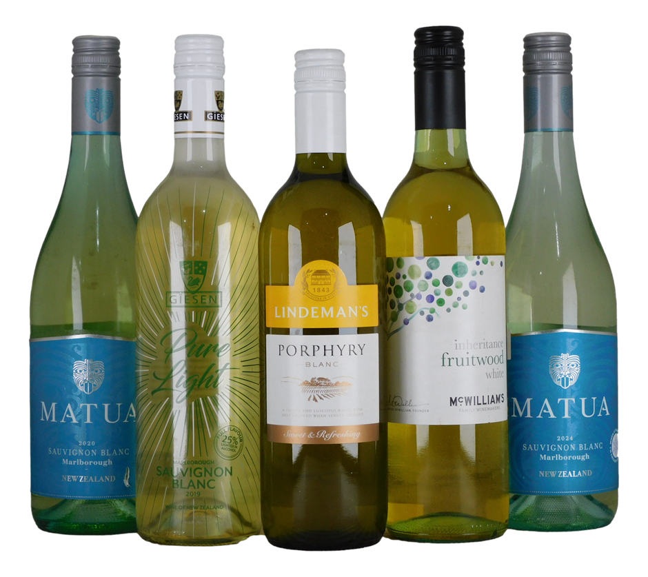 Mixed White Pack (12x 750mL). Multi Region.