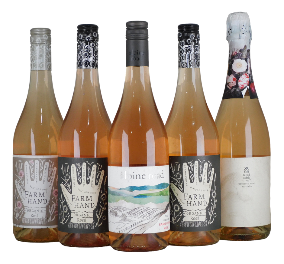 Mixed Rose Pack (12x 750mL). Multi Region.