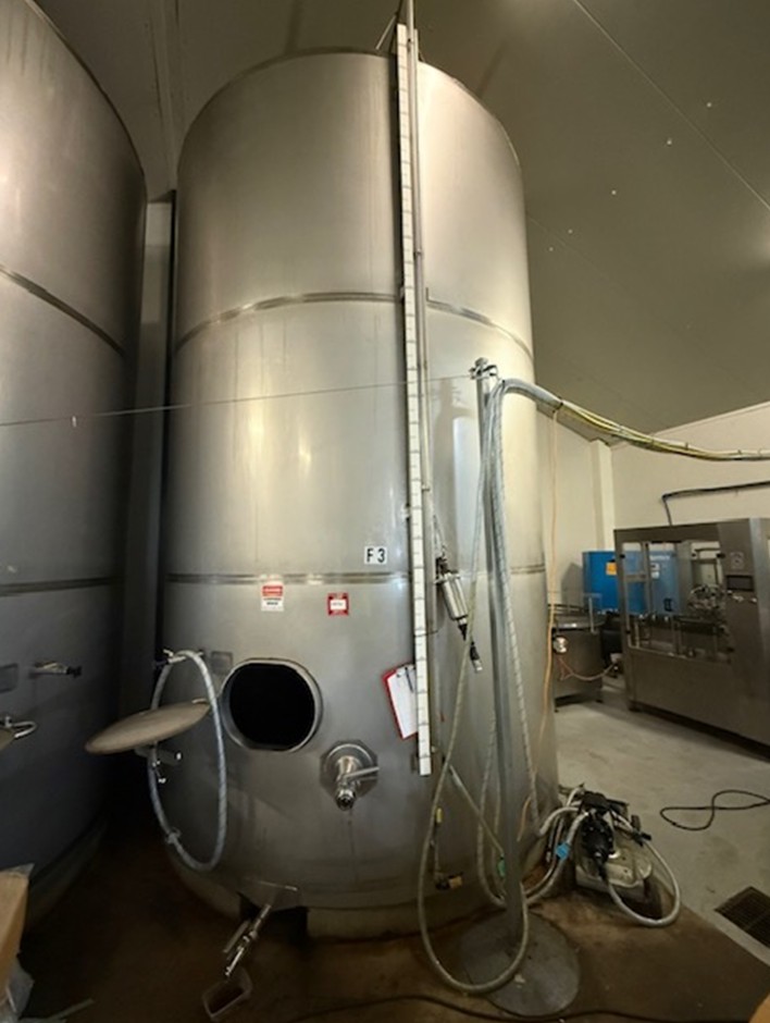 30,000 Litre Stainless Steel Storage Tank