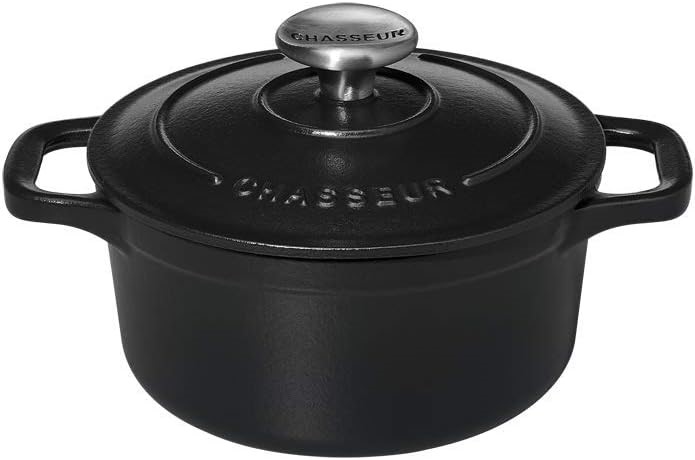 Chasseur 11831601 Mini Casserole Dish, Enamelled Cast Iron, Matt (Interior