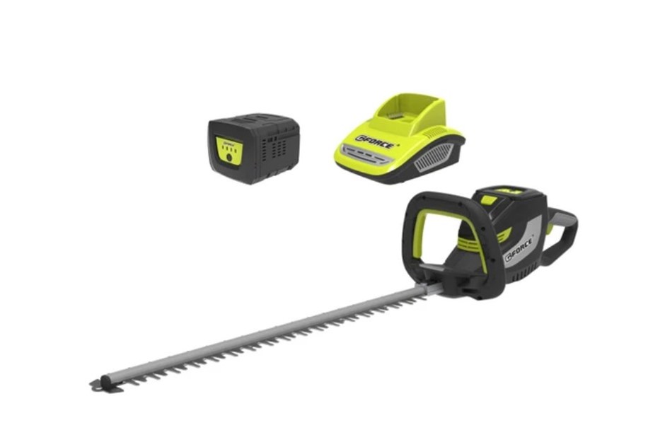 G FORCE 60V Brushless Hedge Trimmer Kit EV HT1K, 800W Motor, 620mm Blade, V