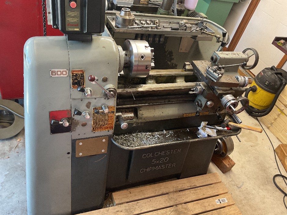 <p>COLCHESTER 5x20 CHIPMASTER Lathe</p>