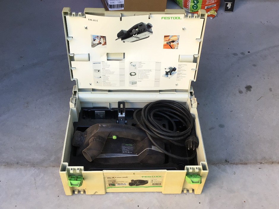 <p>Festool EHL 65 E Corded Planer</p>