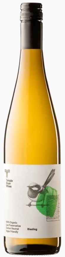 Temple Bruer Organic Pres. Free Riesling 2024 (12x 750mL), Eden Valley