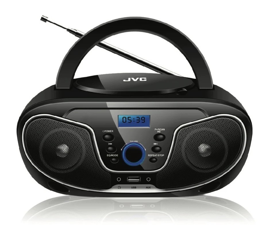 JVC Portable CD Player with Bluetooth RD-N327A (Black)
