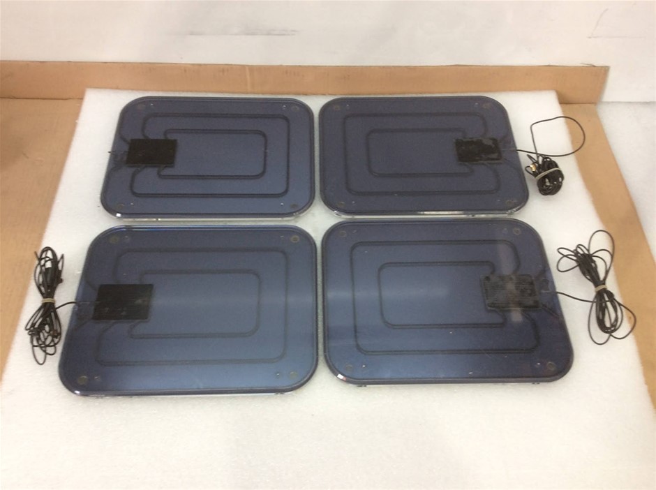 Bibliotheca AAA100132-000 Antenna &AAA100160-000 RFID Workstation(Lot of 4)