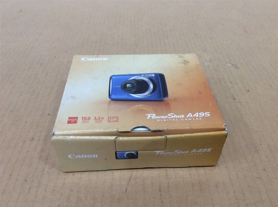 Canon PowerShot A495 Digital Camera