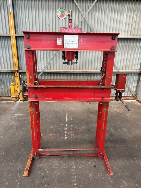 Hafco 35Ton Hydraulic Press