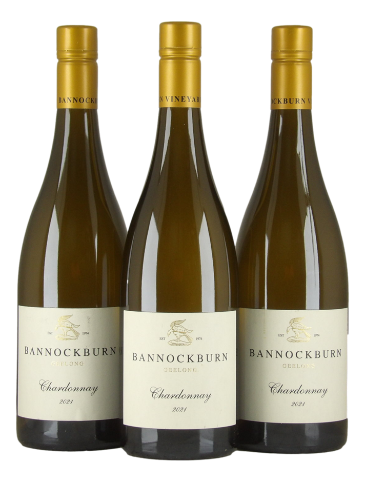 Bannockburn Chardonnay 2021 (3x 750mL), Geelong