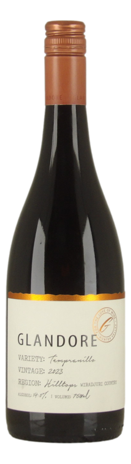 Glandore Estate Wines Tempranillo 2023 (1x 750mL), Hunter Valley