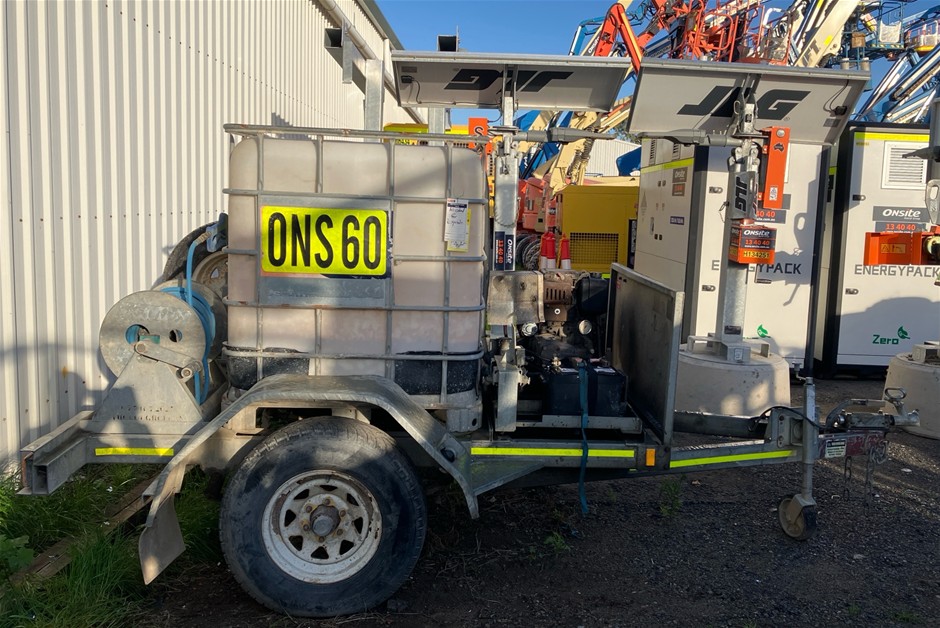 ThoroughClean D10M-36C-T Pressure Washer - 3,000psi-Diesel - TrailerMounted