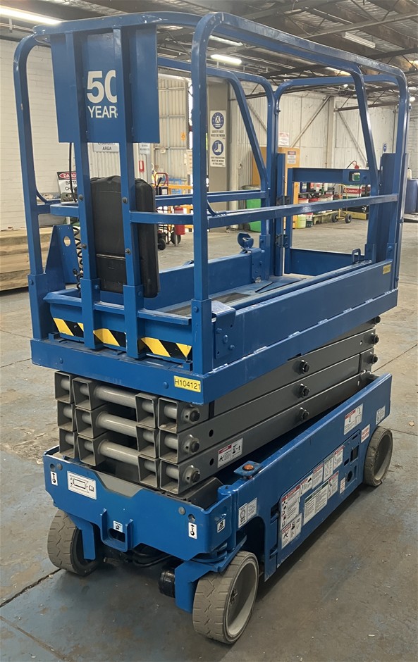 2016 Genie GS1932 Scissor Lift - 19ft (5.7m) - Electric - Pakenham