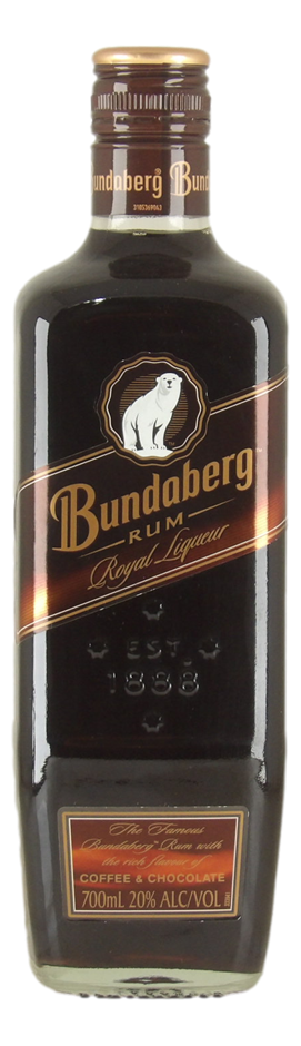 Bundaberg Rum Coffee & Chocolate Royal Liqueur (1x 700mL), QLD.