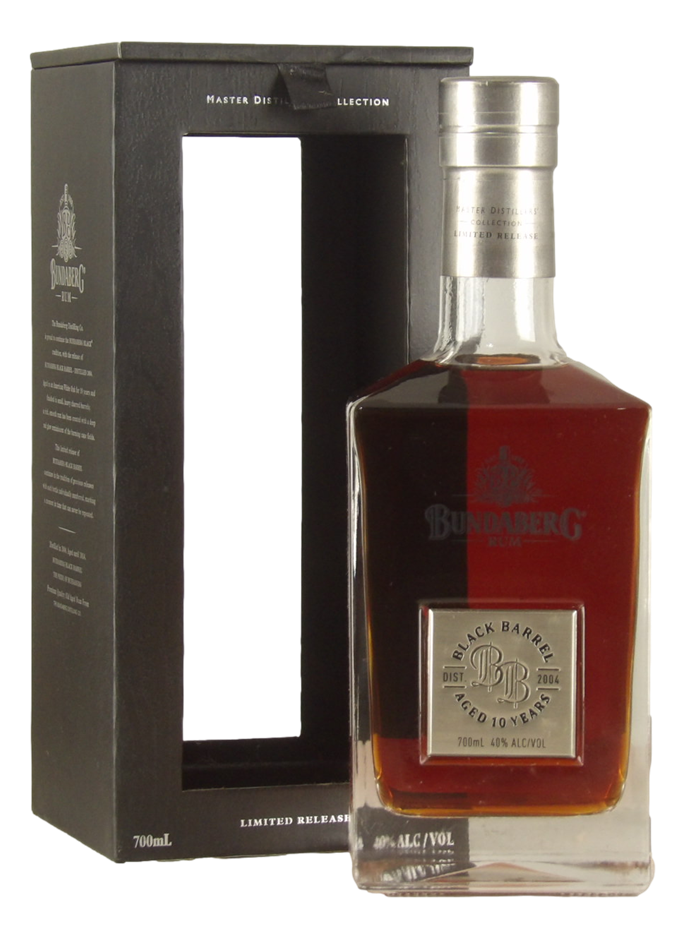 Bundaberg Rum Master Distillers Collection 10yr Black Barrel (1x 700mL) QLD