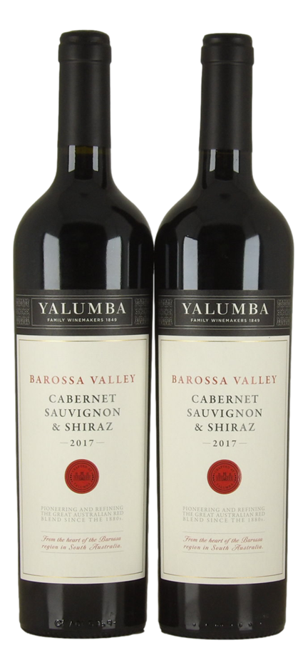 Yalumba Cabernet Sauvignon Shiraz 2017 (2x 750mL) Barossa Valley