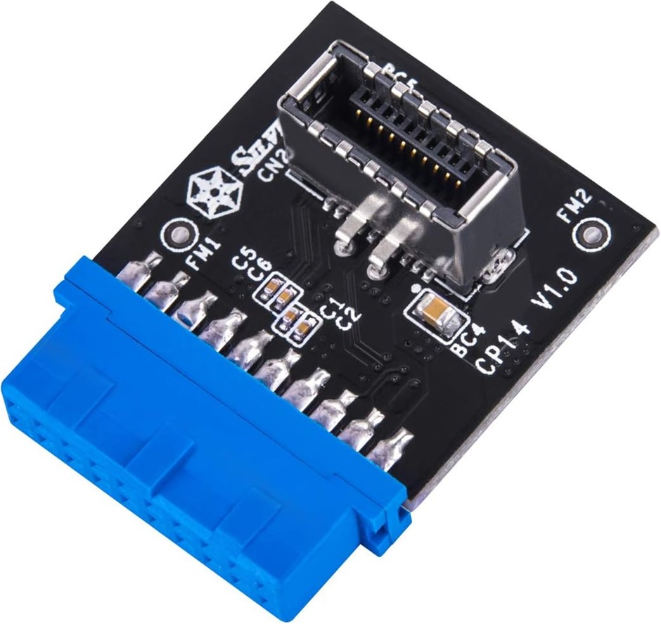SILVERSTONE Technology CP14, USB 3.0 Internal (19-Pin) Header to USB 3.1/3