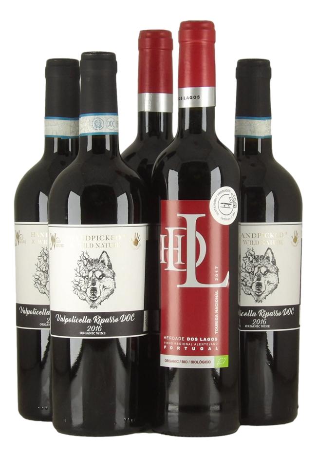 Mixed Red Import Pack (5x 750mL)