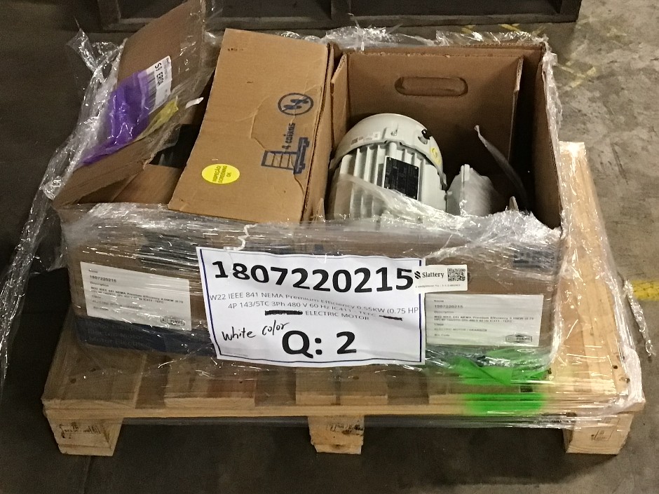 <p>Pallet of 2 Weg Electric Motors</p>