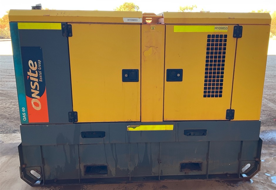 Atlas Copco QAS60 Generator - Diesel - 60kva - Newman