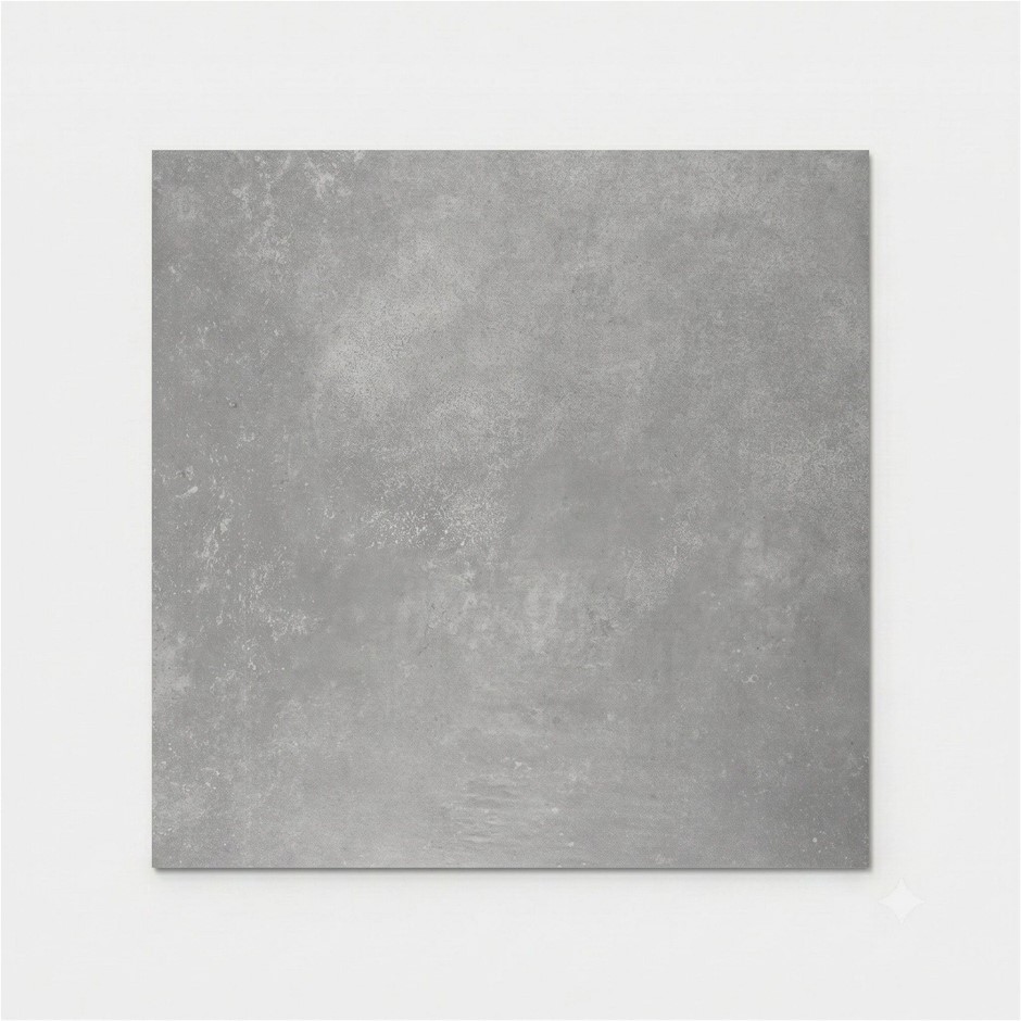 Pallet of Grey Slip Resistant Rectified Porcelain Floor & Wall Tiles