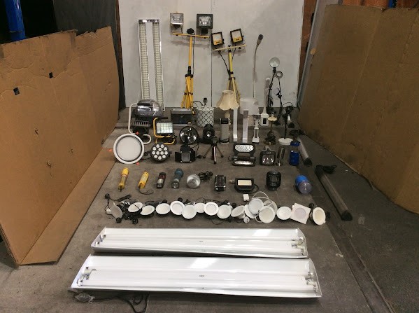 Mixed Brand and Model Work Light/Flashlights/Lighting Equipment