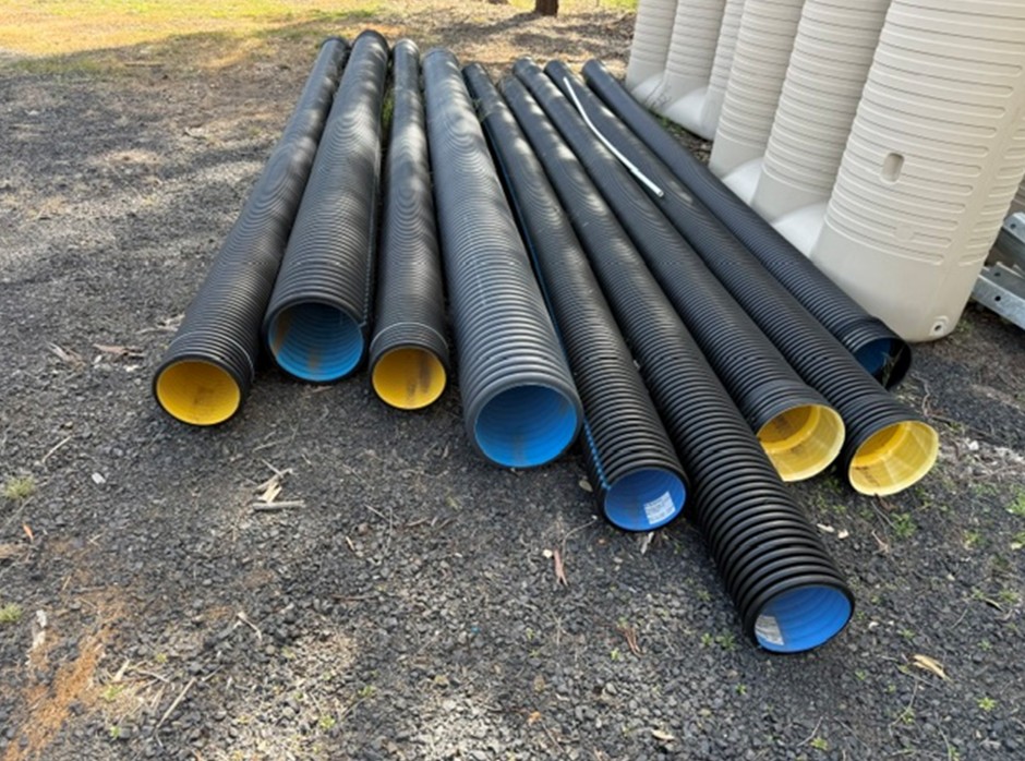 <p>Corrigated Poly Pipe (Assorted)</p>