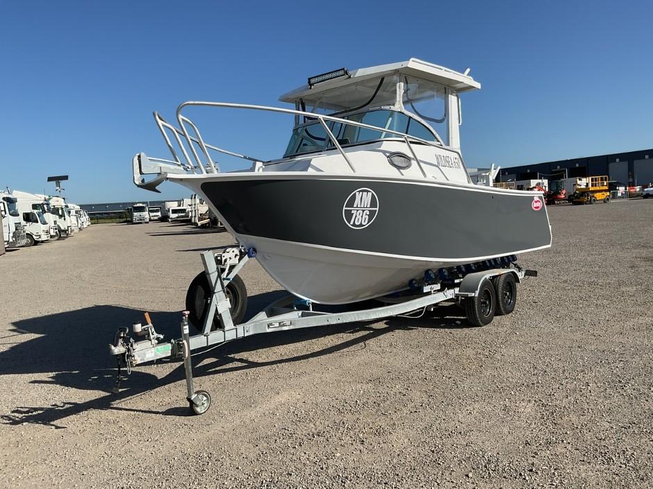 <p>2018 Wildsea 650 Plate Aluminium Boat</p>