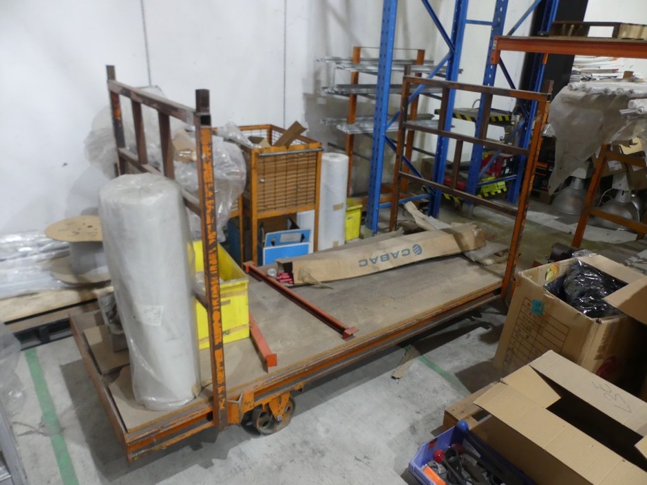Two Wheel Trolley (x3) with Jack