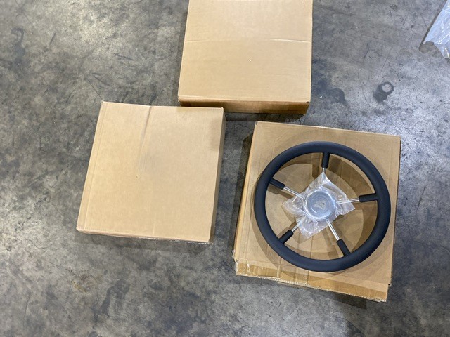 Quantity Of Boat Steering Wheels x 3