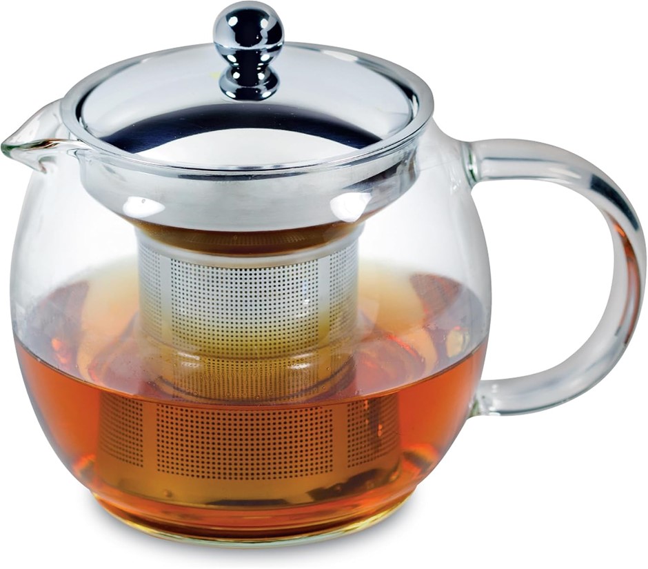Avanti Ceylon Borosilicate Glass Teapot, 4 Cup / 750 ml Capacity NB: no box