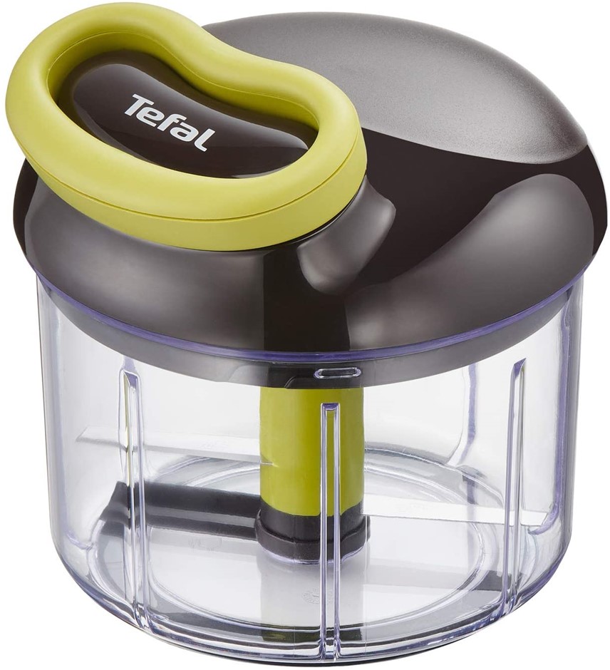 TEFAL 5 Second Chopper, Stainless Steel Blades, 900mL Capacity. NB: damaged