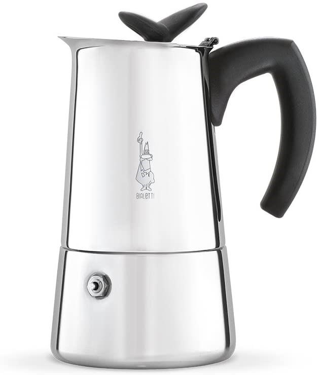 BIALETTI 1748 Musa Espresso Coffee Maker, Capacity: 2 Cups , Colour: Black/