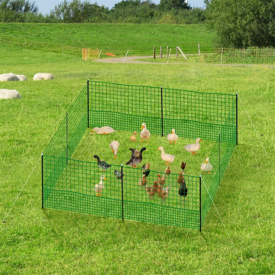 Chicken Fence Poultry Coop Runs Net 1.15m x 25m