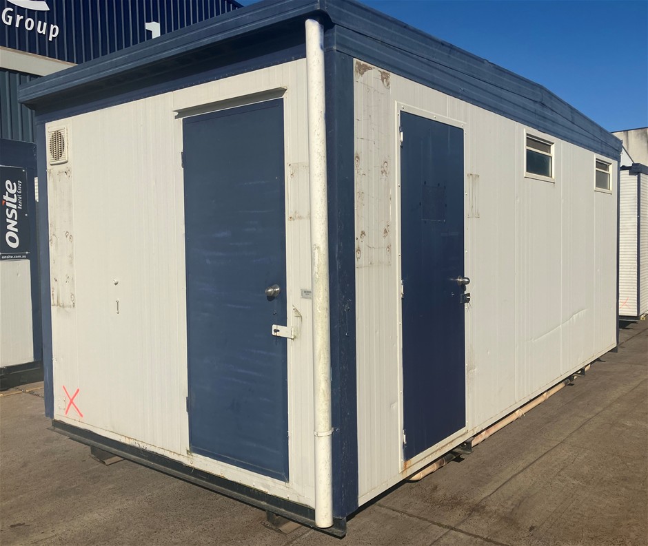 Portable Toilet Block W/ Shower - 6.0m x 3.0m - Cyclone Rated - Glendenning