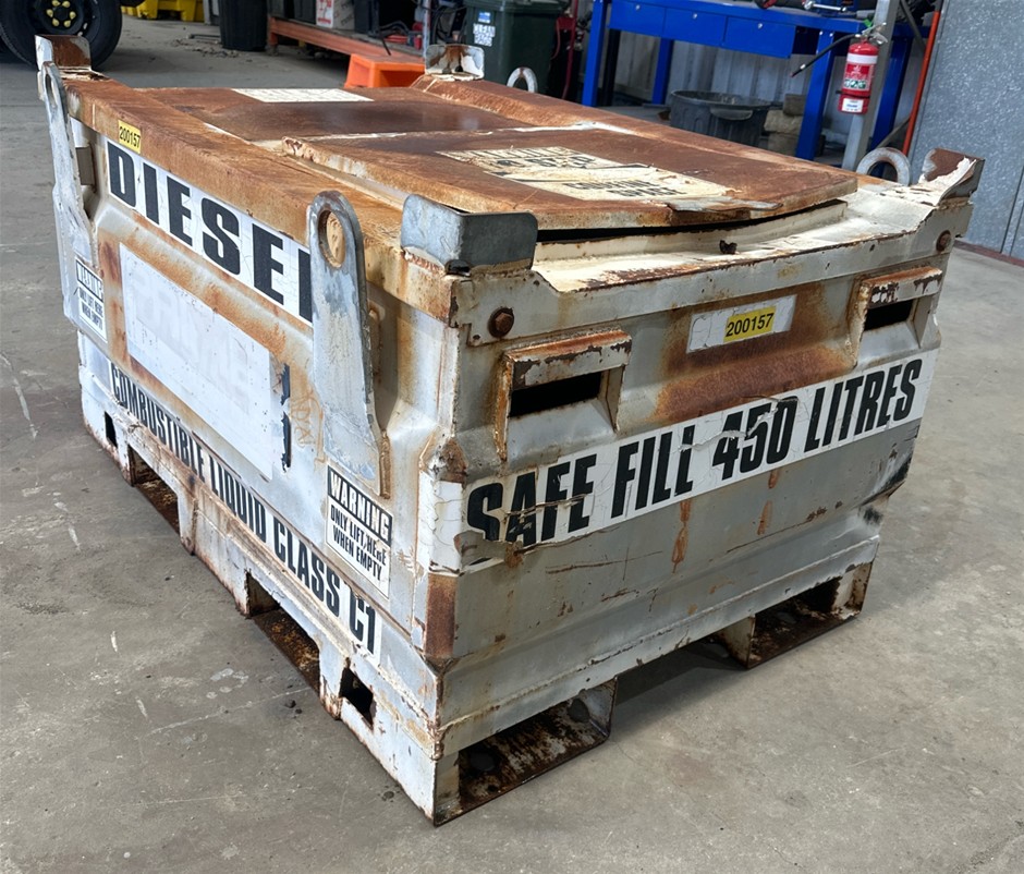 Petro Industrial Cube450-CATA Fuel Tank - 450ltr - Burleigh Heads